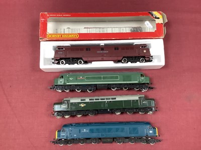 Lot 663 - Four 00 gauge diesel locomotives: a boxed...