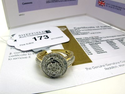 Lot 242 - The Genuine Gemstone Company Ltd; A 9ct Gold...