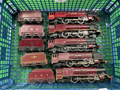 Lot 513 - Five Hornby-Dublo 00 gauge two-rail Duchess...