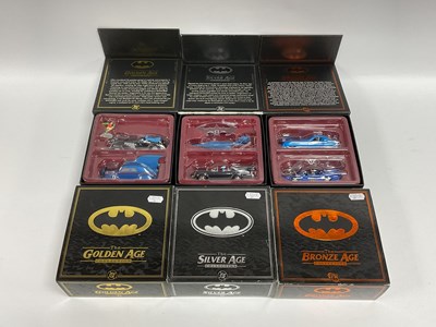 Lot 948 - Six Corgi Batman Diecast Model Vehicles...