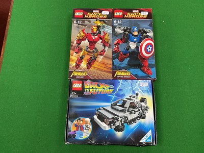 Lot 946 - Three Lego Sets comprising of #21103 Back To...