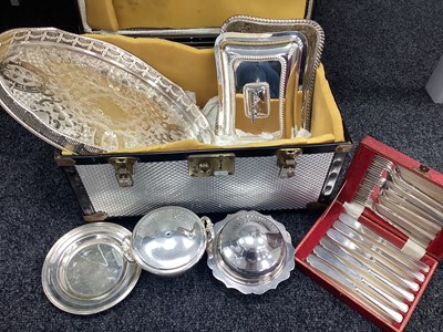 Lot 238 - A Collection of Platedware, to include Viners...