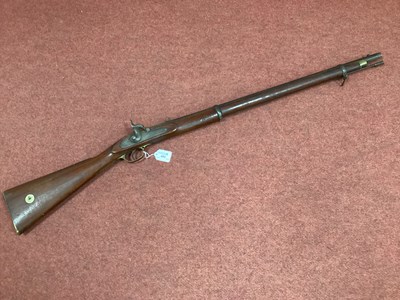 Lot 494 - British Enfield 2 Band Percussion Musket, with...
