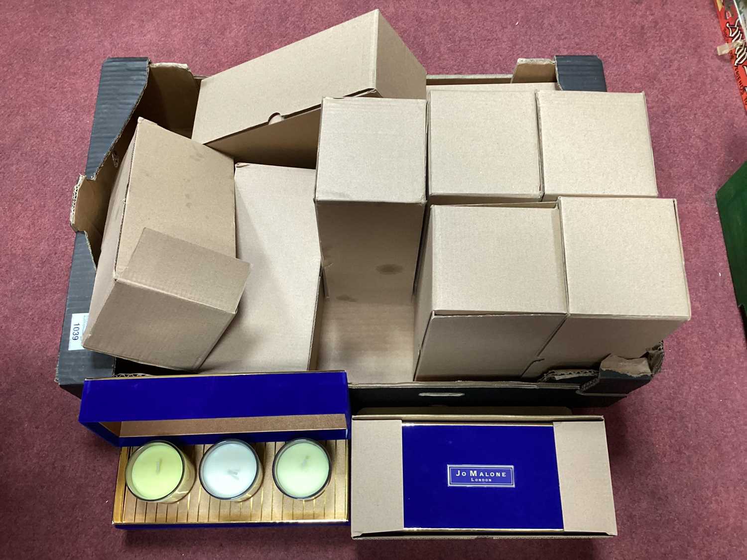 Lot 1039 - Jo Malone London decorated candle collection...