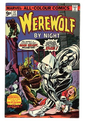 Lot 990 - Werewolf By Night #32 by Marvel Comics. Key...