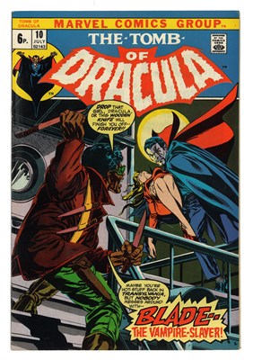 Lot 989 - The Tomb Of Dracula #10, By Marvel Comics. U.K....