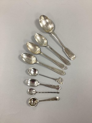 Lot 91 - A Set of Three Hallmarked Silver Teaspoons,...