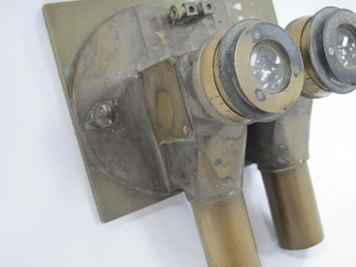 Lot 448 - British Military Binocular Gun Sight, with...