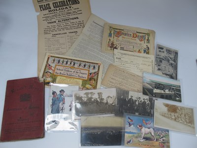 Lot 442 - WWI Ephemera, including Military Forces and...