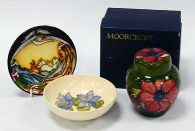 Lot 1072 - A Moorcroft Pottery Small Ginger Jar and Cover,...