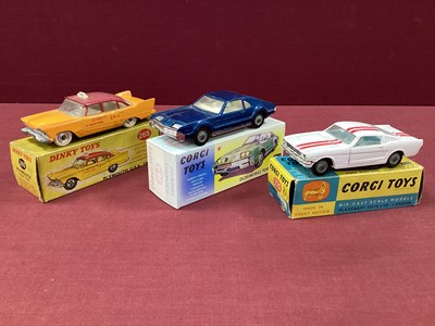Lot 823 - Original Dinky Toys No'265 Plymouth USD Taxi,...