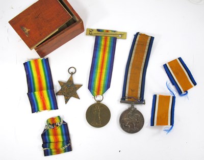 Lot 598 - WWI Medal Duo, comprising British War Medal...