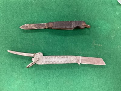 Lot 533 - British Military Jack Knife, with Marlin spike...