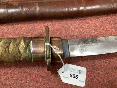 Lot 505 - WWII Japanese Army Officers Shin Gunto Pattern...