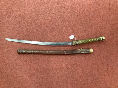Lot 505 - WWII Japanese Army Officers Shin Gunto Pattern...