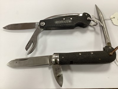 Lot 540 - WWI and Interwar British Military Jack Knife,...