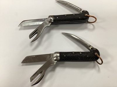 Lot 535 - WWII British Military Jack Knife, with marlin...