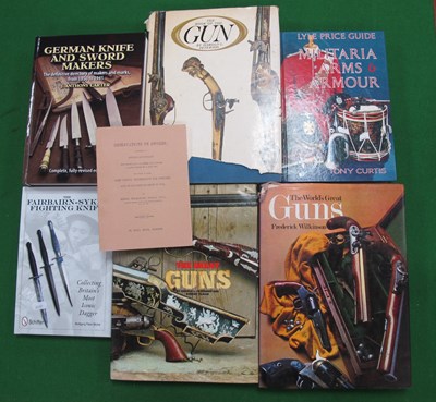 Lot 422 - Firearm and Edged Weapons Theme Publications,...