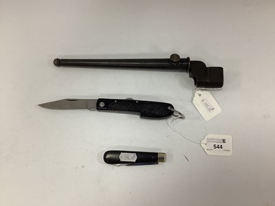 Lot 544 - WWII & Postwar No 4 MKII Spike Bayonet,...