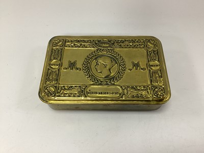 Lot 557 - WWI Princess Mary Gift Fund Box 1914.