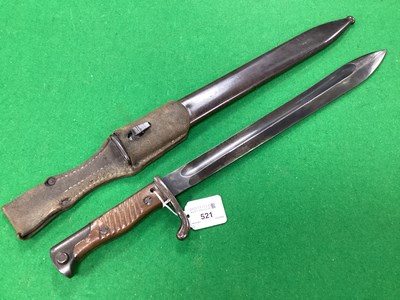 Lot 521 - WWI Imperial German Model 1898/05 Butcher...