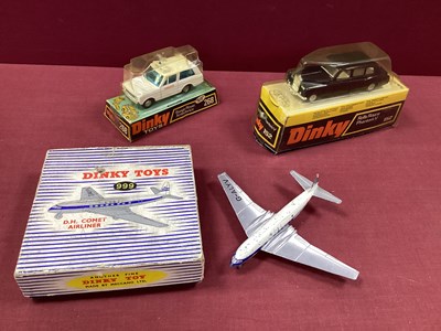 Lot 816 - Three Original Dinky Toys No 152 Rolls Royce...