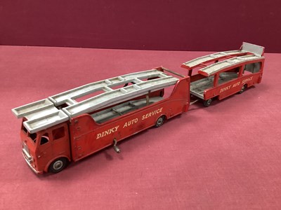 Lot 864 - Dinky Toys No 984 Car Carrier with Trailer,...