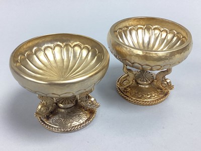 Lot 63 - ZOARTAS; A Pair of Decorative Greek Salts,...