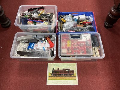 Lot 363 - Contents of a model railway workshop (in four...