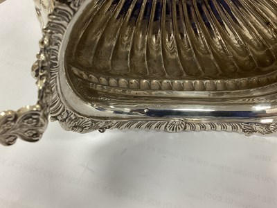 Lot 52 - A Chester Hallmarked Silver Three Piece Tea...