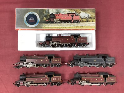 Lot 685 - Five Hornby 00 gauge Fowler 2-6-4 tank engines...
