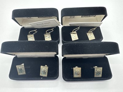Lot 127 - Royal Mint Royal Mail Jewellery; Hallmarked...
