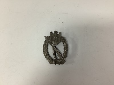 Lot 547 - WWII German Third Reich Infantry Assault badge,...