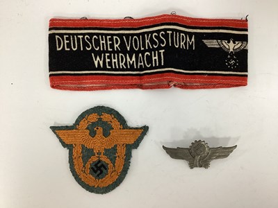 Lot 562 - WWII German Third Reich Deutscher Volkssturm...