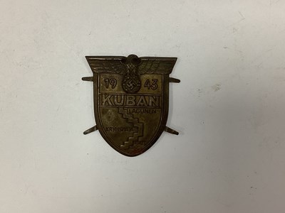 Lot 546 - WWII German Third Reich Kuban 1943 Campaign...