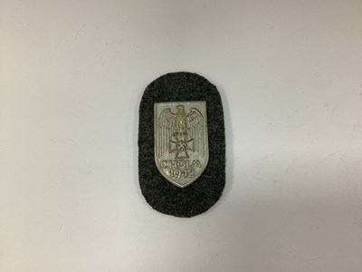 Lot 550 - WWII German Third Reich Cholm 1942 Campaign...