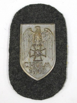 Lot 1277 - WWII German Third Reich Cholm 1942 Campaign...