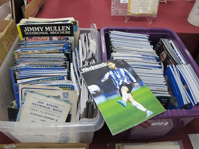 Lot 515 - Sheffield Wednesday Programmes Large Quantity,...