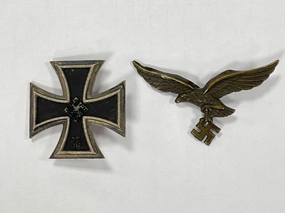 Lot 563 - WWI German Third Reich Iron Cross First Class,...