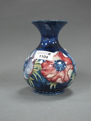 Lot 1104 - A Moorcroft Pottery Vase, painted in the...