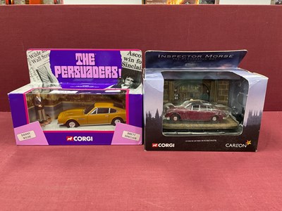 Lot 731 - Two Corgi TV Themed Diecast Model Cars...