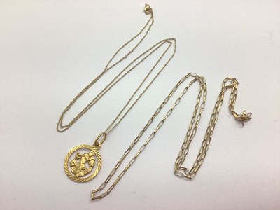 Lot 112 - A Circular Zodiac Pendant, of openwork design,...