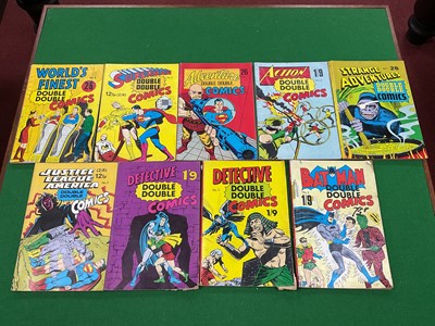 Lot 945 - Nine Double Double Comics. Comprising Of...