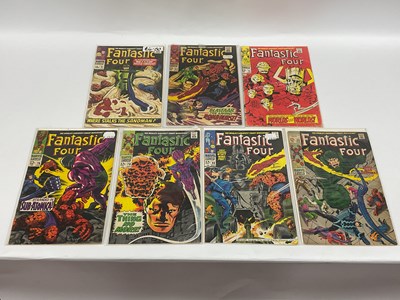 Lot 916 - Seven Fantastic Four Comics by Marvel....