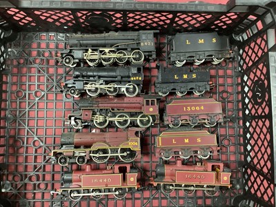 Lot 645 - Six 00 gauge LMS locomotives: Hornby...