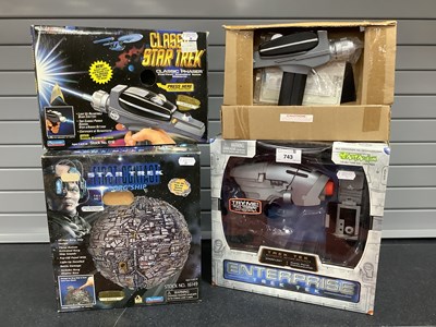 Lot 743 - Star Trek Interest comprising of Playmates...