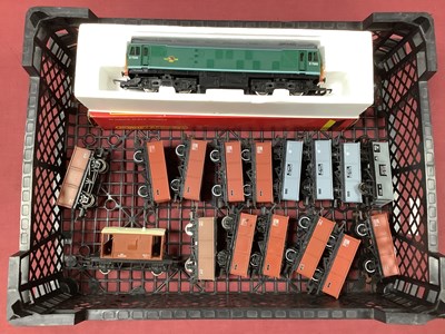 Lot 649 - A Hornby 00 gauge Diesel minerals train,...
