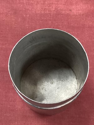 Lot 1387 - Kut Hing Pewter Swatow Tobacco Jar & Cover,...