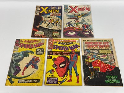 Lot 922 - Five Marvel Silver Age Comics. Comprising Of...