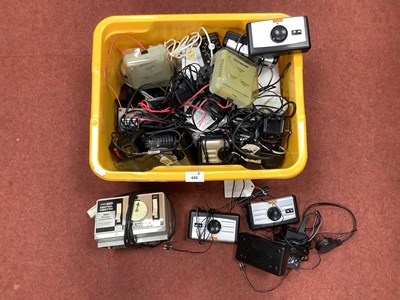 Lot 445 - A quantity of model railway control equipment...